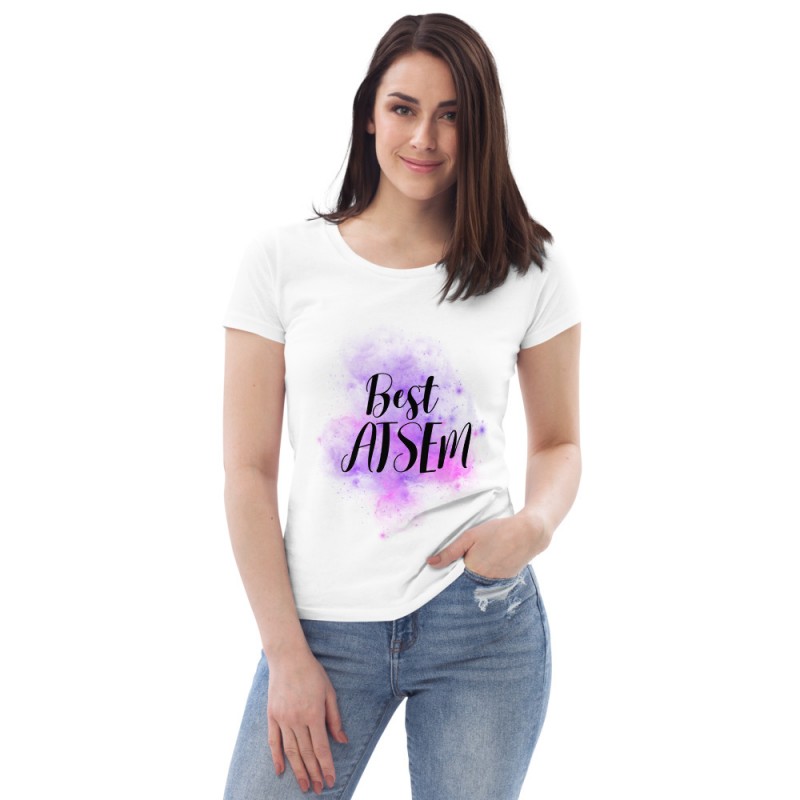 T-shirt moulant écologique femme Best Atsem