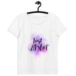 T-shirt moulant écologique femme Best Atsem